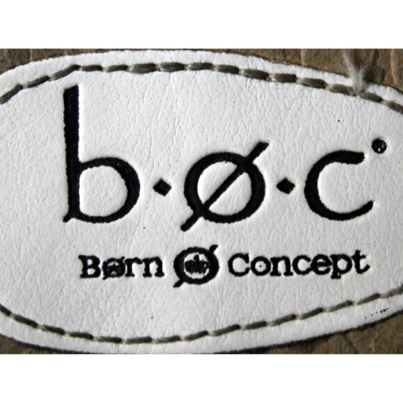 BOC Born Concept White Flip Flop Thong Sandal Women's 8M Floral Palm Tree Beach - Picture 10 of 12